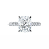 Cushion Cut Diamond Engagement Ring